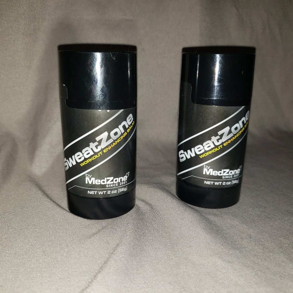 2- Sweat Zone Workout Enhancing Balm 2oz Stick *new sealed*